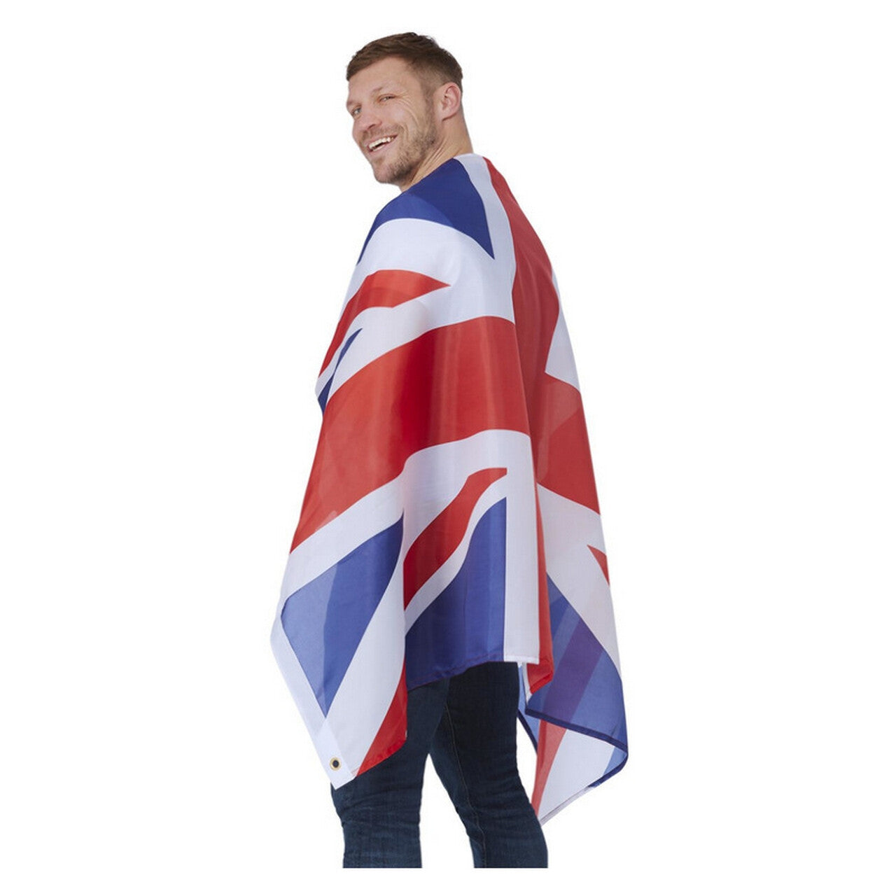 Op deze afbeelding zie je een Decoratie, van het merk Smiffy's. Engelse Vlag 150 X 90 Centimeter