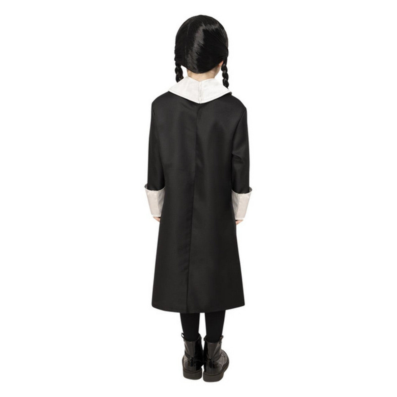Op deze afbeelding zie je een Kostuums, van het merk Smiffy's. Addams Family Wednesday Spook Kind Meisje Kostuum