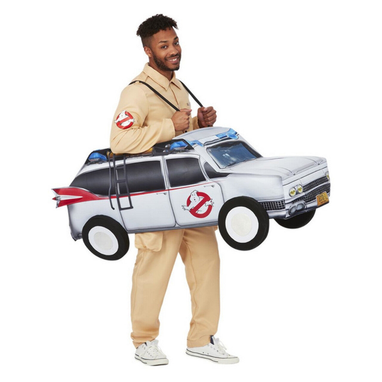 Op deze afbeelding zie je een Kostuums, van het merk Smiffy's. Op Zoek Naar Spoken Ghostbusters Ride Kostuum