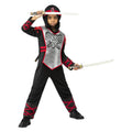 Deluxe Silver Ninja Heija Kostüm für Kinder