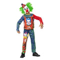 Lache Im Dunklen, Gruseligen Clown Kostüm für Kinder
