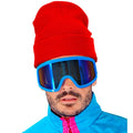 Rote Wintermütze Beanie