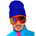 Mystische Blaue Wintermütze