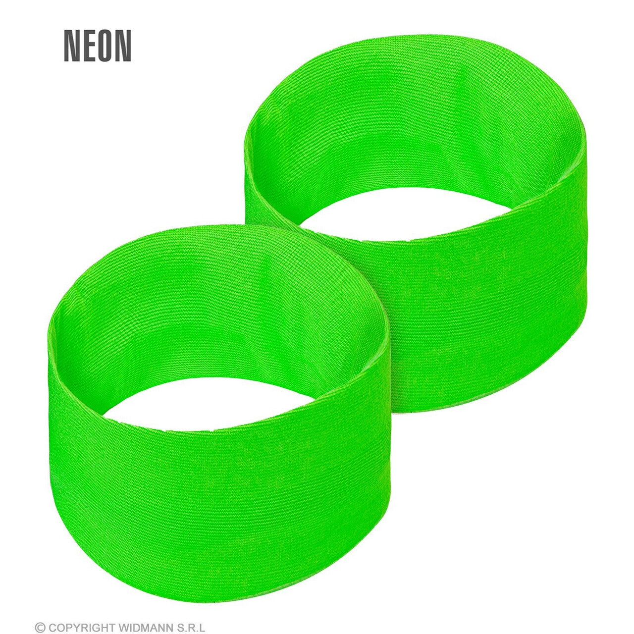 Op deze afbeelding zie je een Accessoires, van het merk Widmann. Not Afraid To Move Zweetband Pols Neon Groen