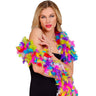 Bunte Konfetti-Federboa 180cm 50g