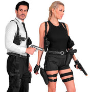 Op deze afbeelding zie je een Accessoires, van het merk Widmann. Beenholster Rechts Commando Skills