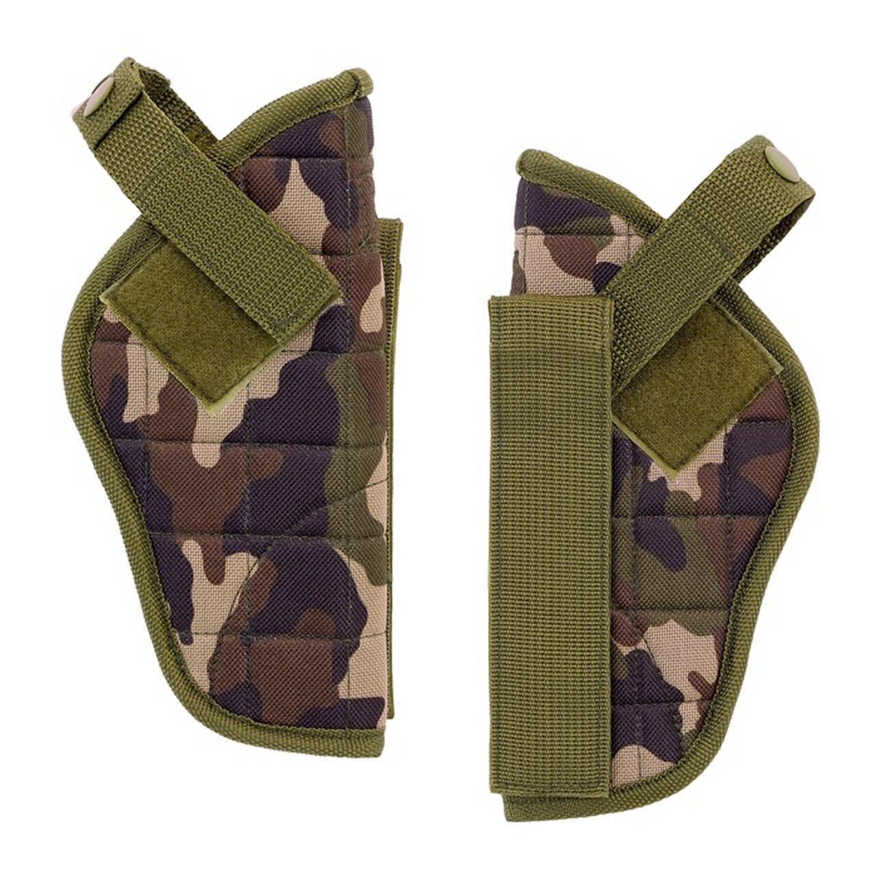 Op deze afbeelding zie je een Accessoires, van het merk Widmann. Enkele Holster Camo Groen