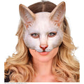 Maske Weiße Katze