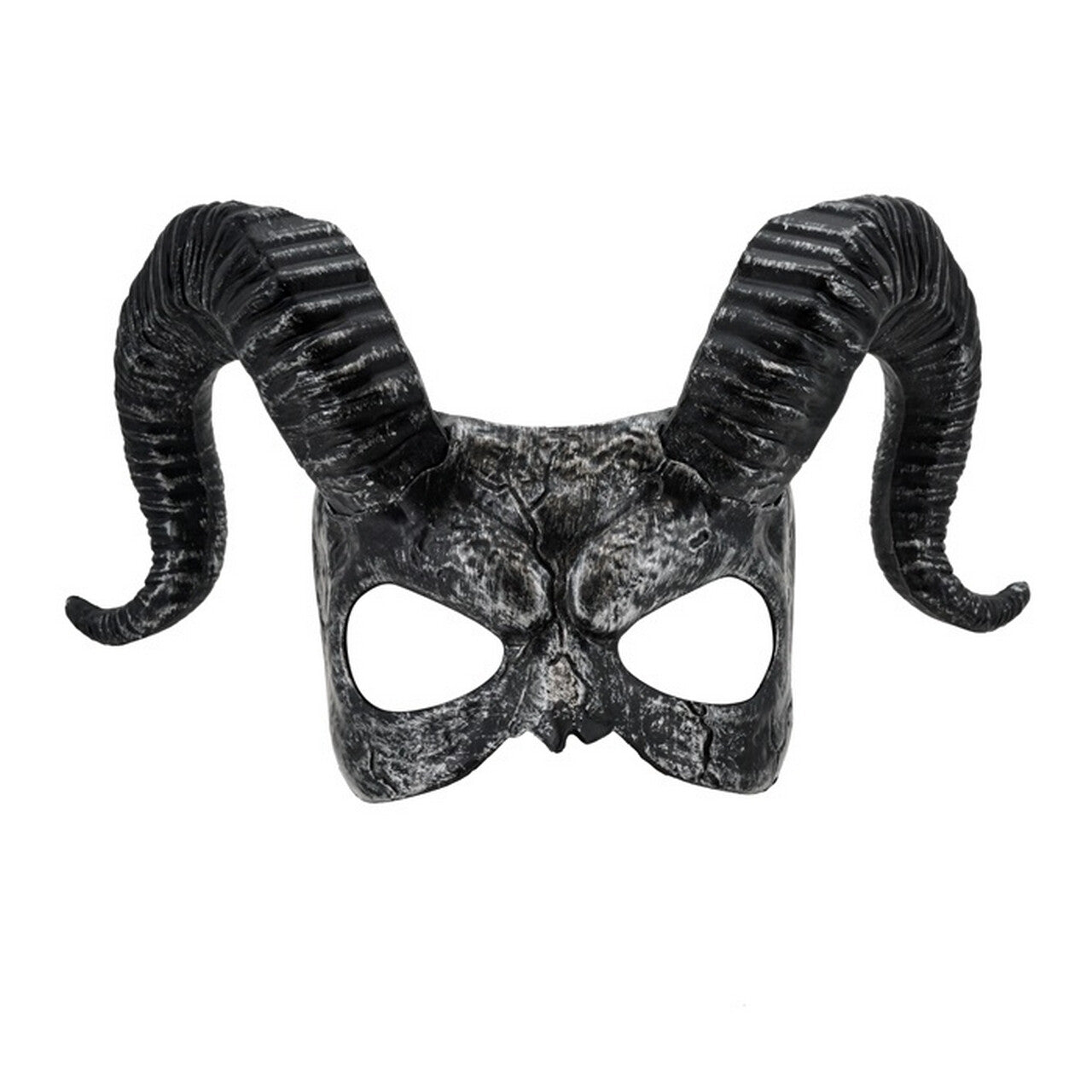 Op deze afbeelding zie je een Accessoires, van het merk Widmann. Duivels Masker Met Hoorns Zwart