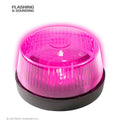 Pinker Blinklicht Mit Sirene