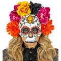 Blumen-Totenkopfmaske