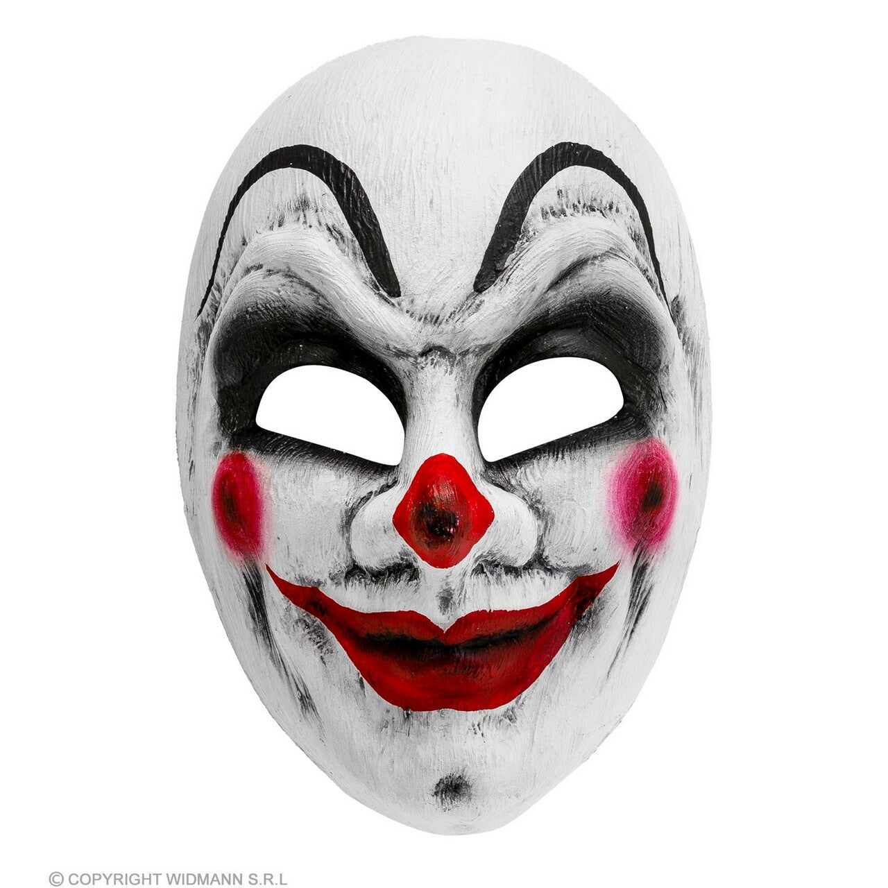 Op deze afbeelding zie je een Accessoires, van het merk Widmann. Masker Theater Enge Clown Freakshow