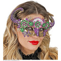 Augenmaske Widder Mit Blumen Teufel