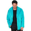Hellblaue Pelzjacke Cool As Ice Unisex