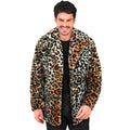Leopardenfell Wilder Zuhälter Mantel Unisex