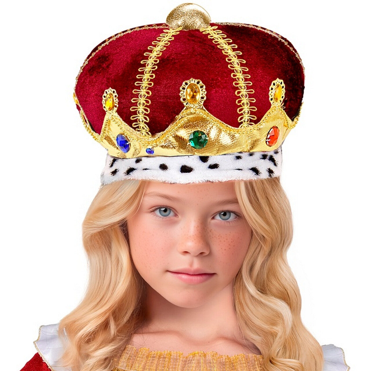 Op deze afbeelding zie je een Accessoires, van het merk Widmann. Kroon Uwe Majesteit