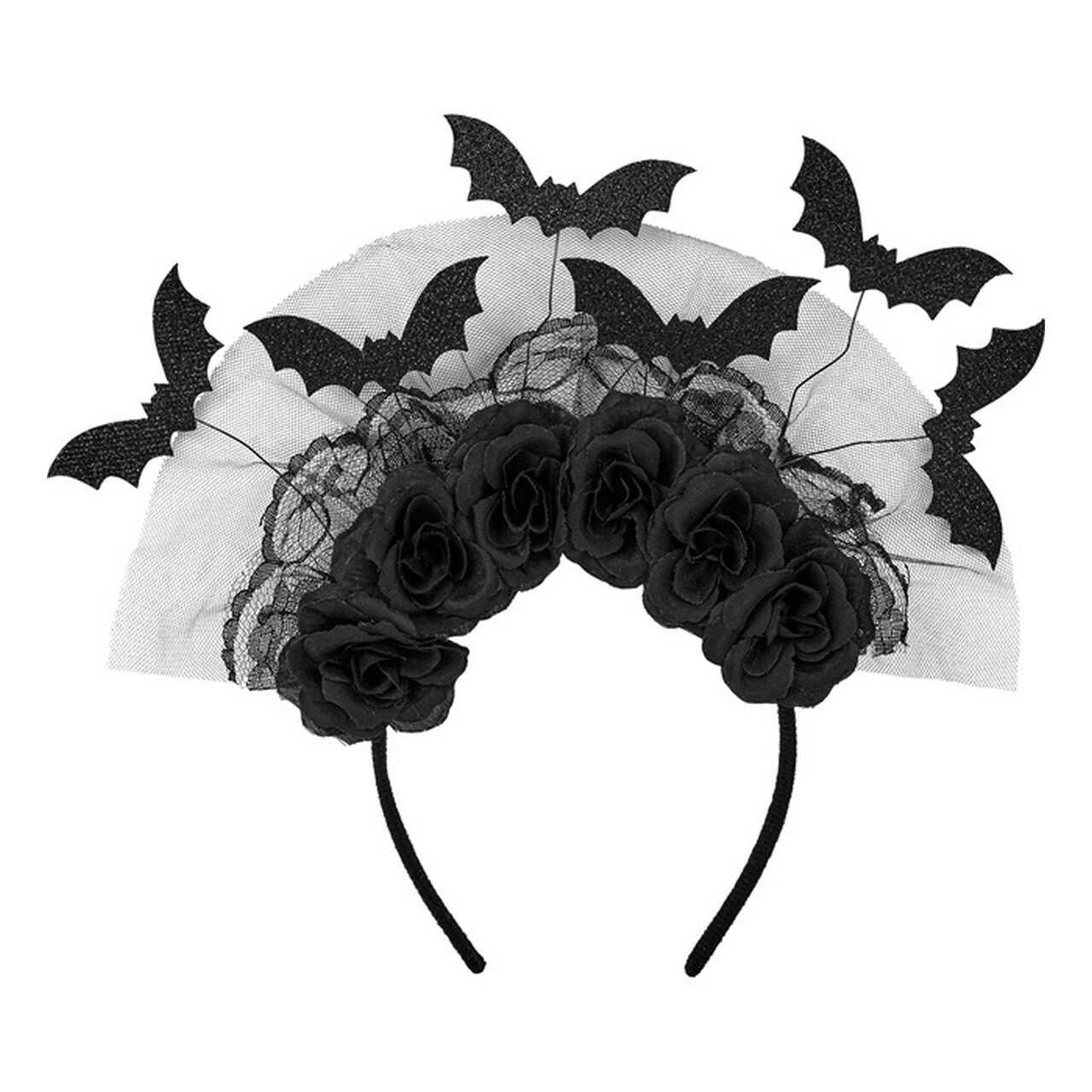 Op deze afbeelding zie je een Accessoires, van het merk Widmann. Bat Woman Hoofdband