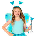 Blaue Schmetterlingssternfee Set