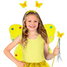 Gelbes Schmetterlings-Fee-Set