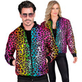 Glitzernde Regenbogen-Leo Partyjacke Unisex