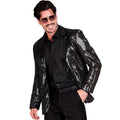 Glamour Pailletten Sakko Herren