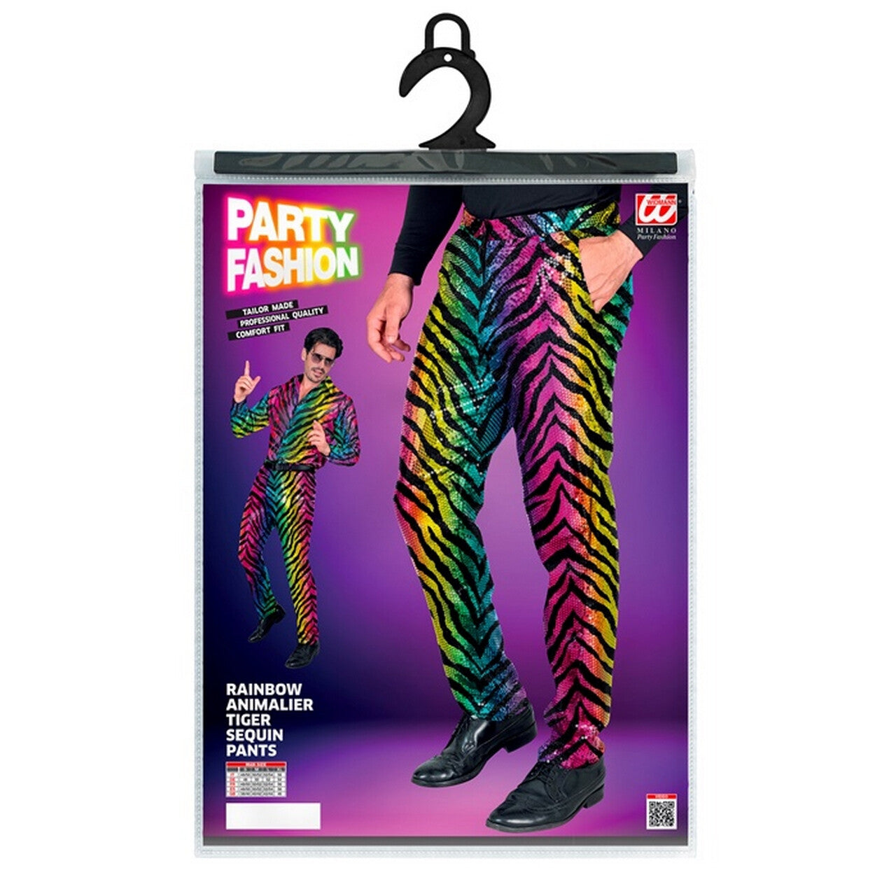 Op deze afbeelding zie je een Kostuums, van het merk Widmann. Go Get Em Tiger Broek Man