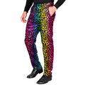 Super-Kitsch Regenbogen-Leopardenhose Herren