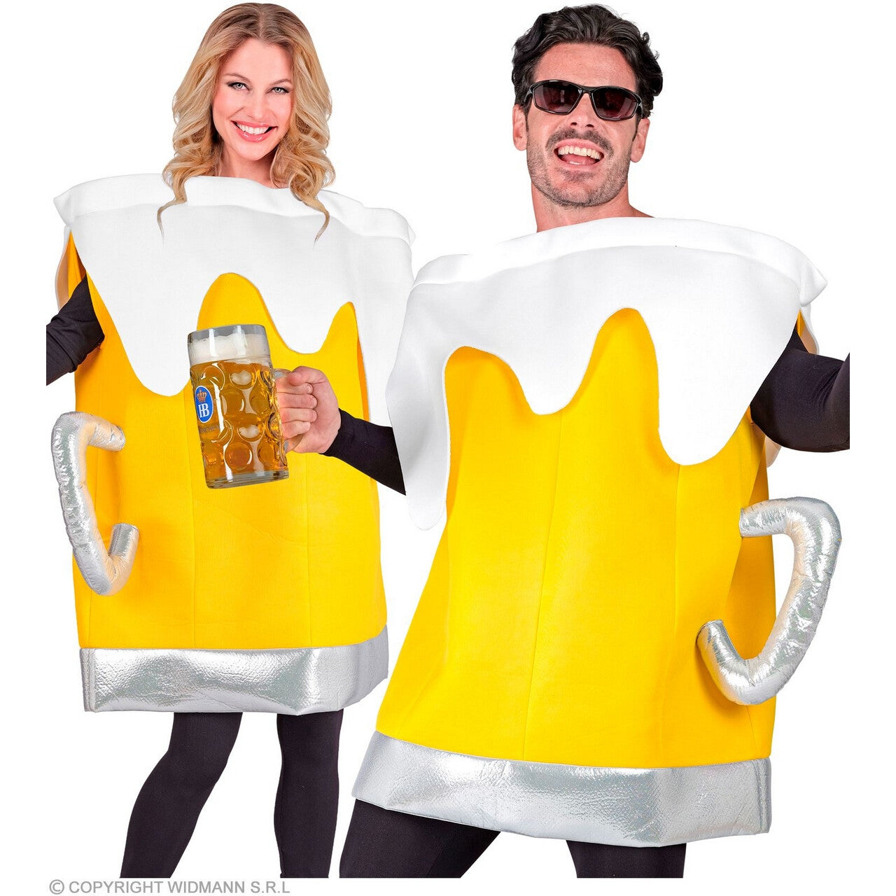 Op deze afbeelding zie je een Kostuums, van het merk Widmann. Bierkostuum Kostuum