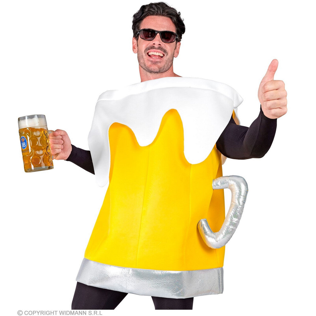 Op deze afbeelding zie je een Kostuums, van het merk Widmann. Bierkostuum Kostuum