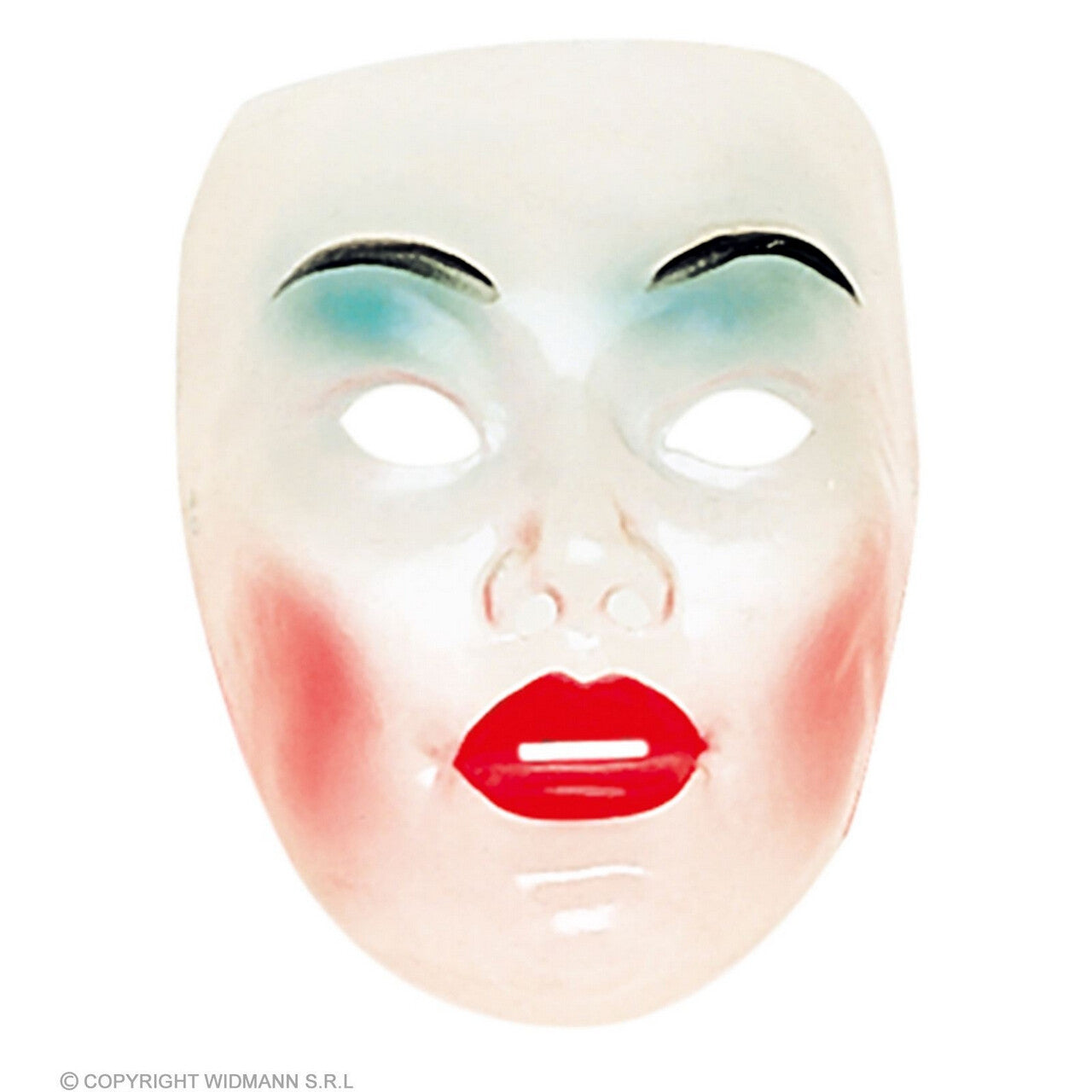 Op deze afbeelding zie je een Accessoires, van het merk Widmann. Pop Masker Sweet Susanna