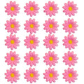 Rosa Blumendekoration 20 Stück