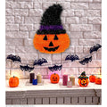 Halloween-Dekoration Kürbis Mit Hut