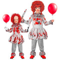 Blutige Katastrophen-Clown Kostüm für Mädchen