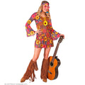70er Musikfestival Hippie Damenkostüm