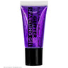 Glitzerndes Schminkgel Lila, 25 Milliliter