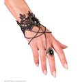 Armband Mit Spitze Und Ring & Schwarzer Stein