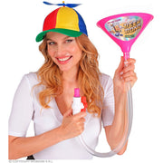 Op deze afbeelding zie je een Accessoires, van het merk Widmann. Roze Bier Trechter Spel