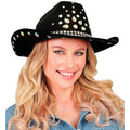Cowboyhut Texas Schwarz Mit Diamanten