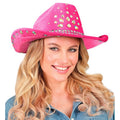 Cowboyhut Rosa Mit Diamanten