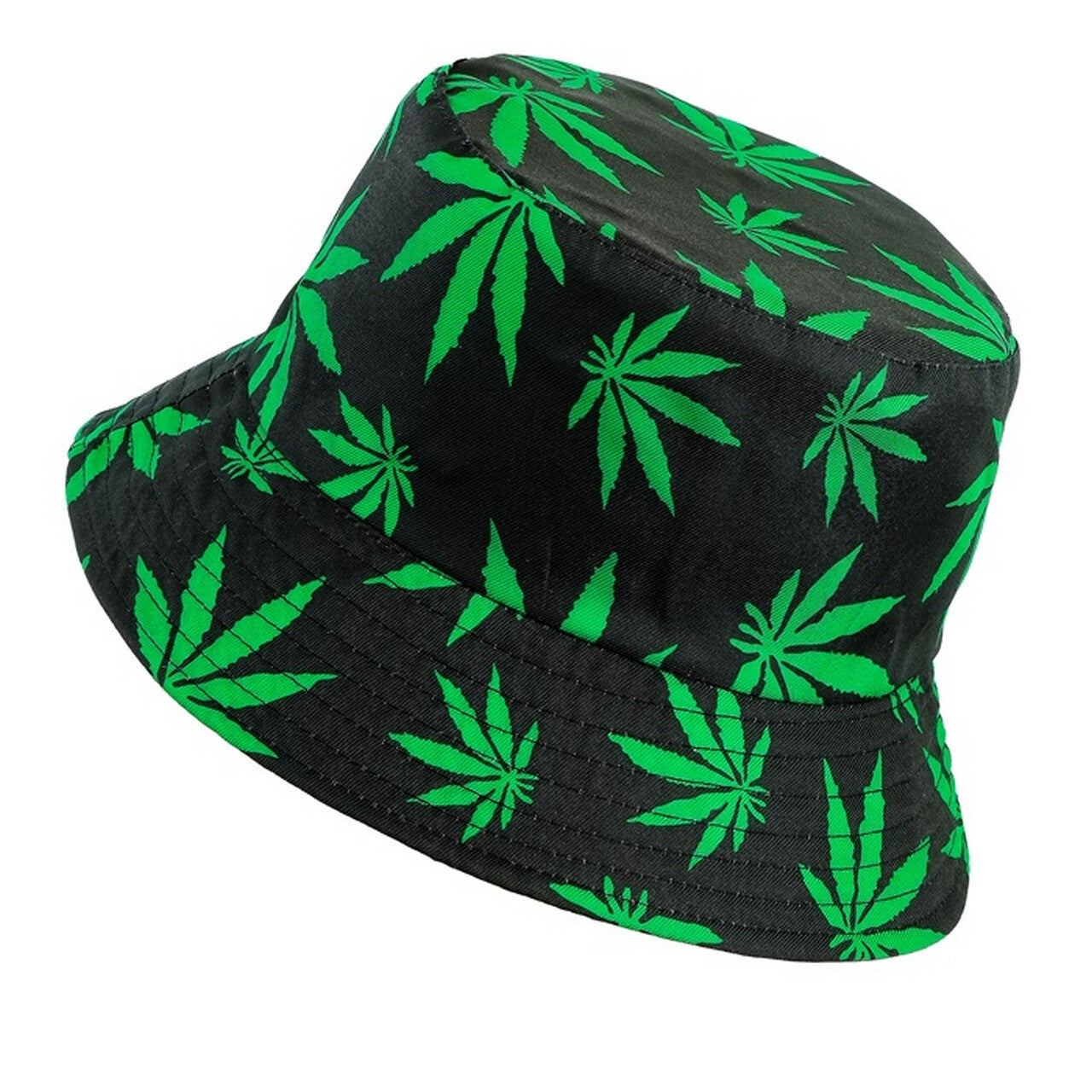 Op deze afbeelding zie je een Accessoires, van het merk Widmann. Bucket Hat Green Grass