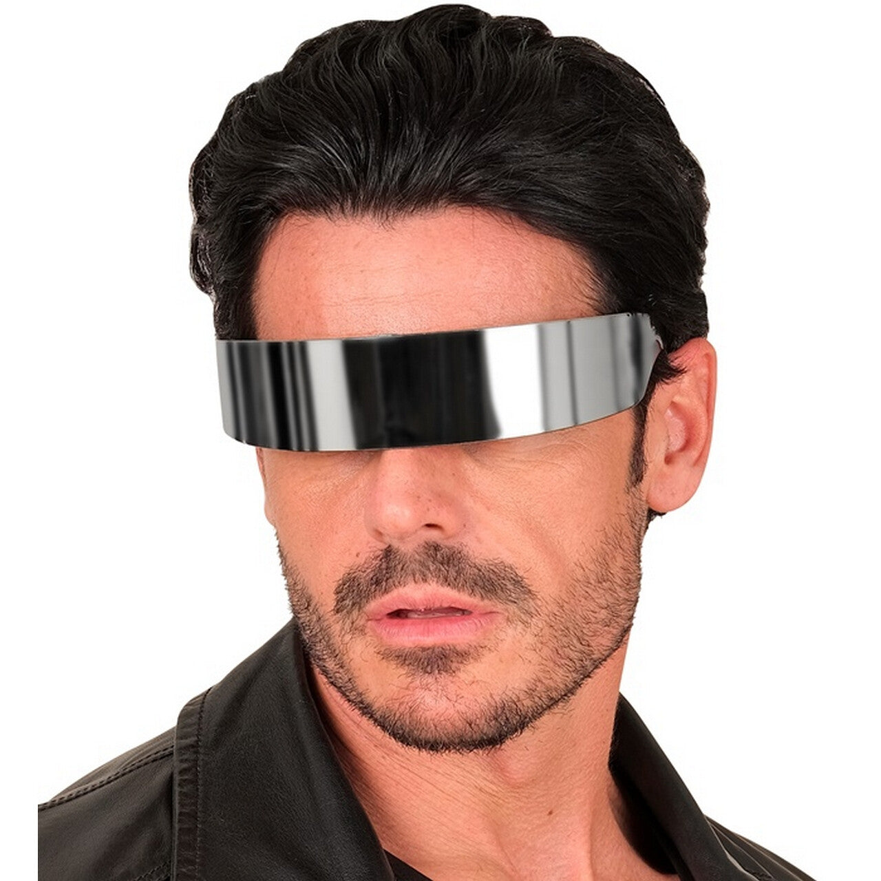 Op deze afbeelding zie je een Accessoires, van het merk Widmann. Futuristische Bril Space Cowboy