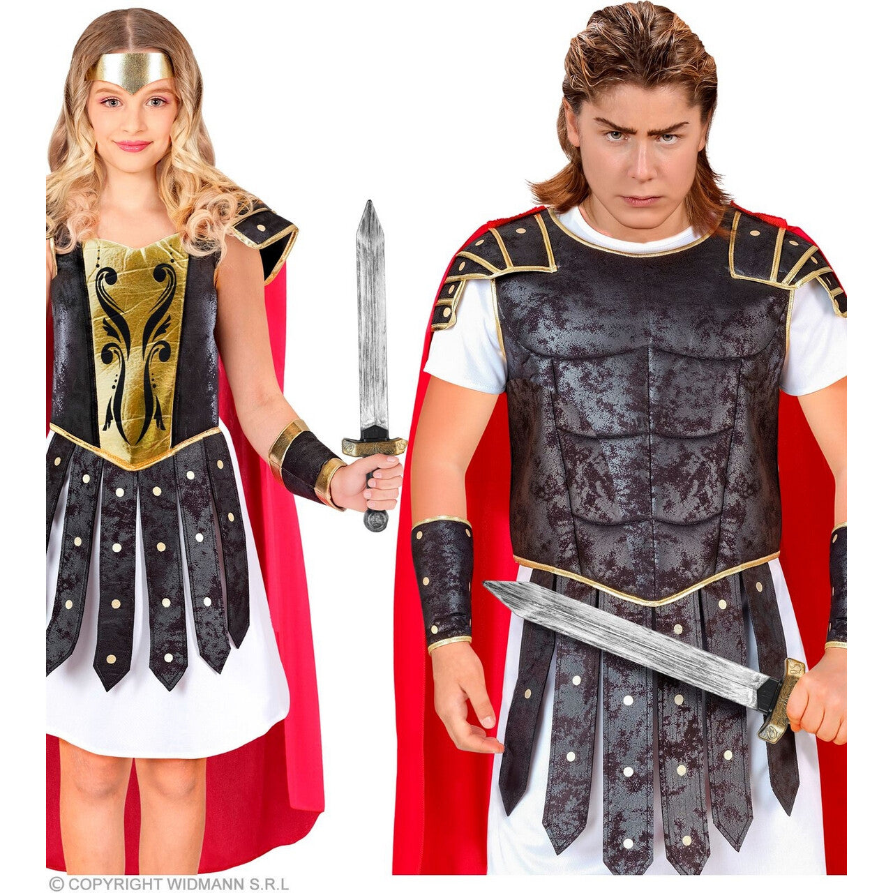 Op deze afbeelding zie je een Accessoires, van het merk Widmann. Romeins Zwaard 48 Centimeter