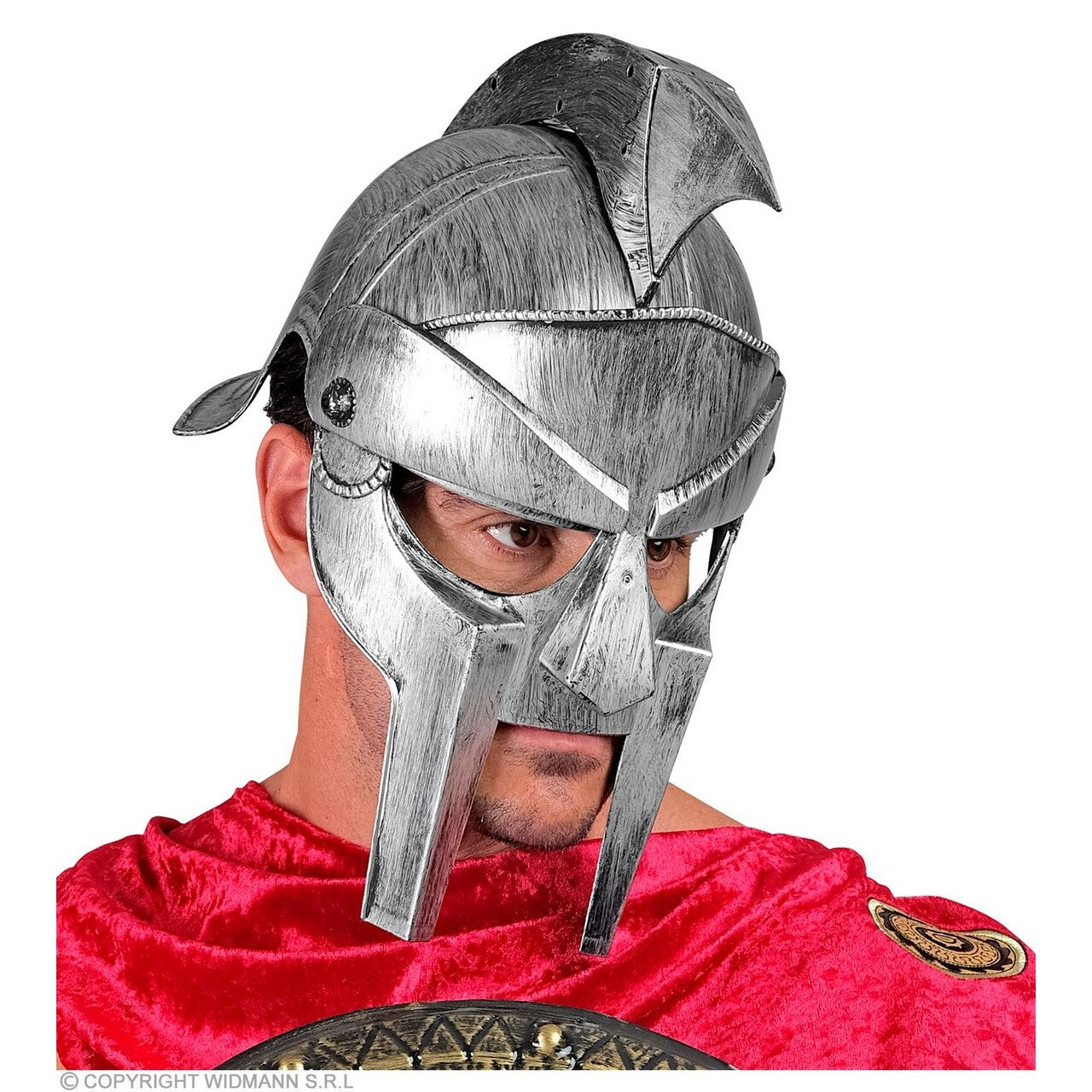 Op deze afbeelding zie je een Accessoires, van het merk Widmann. Gladiator Helm Maximus