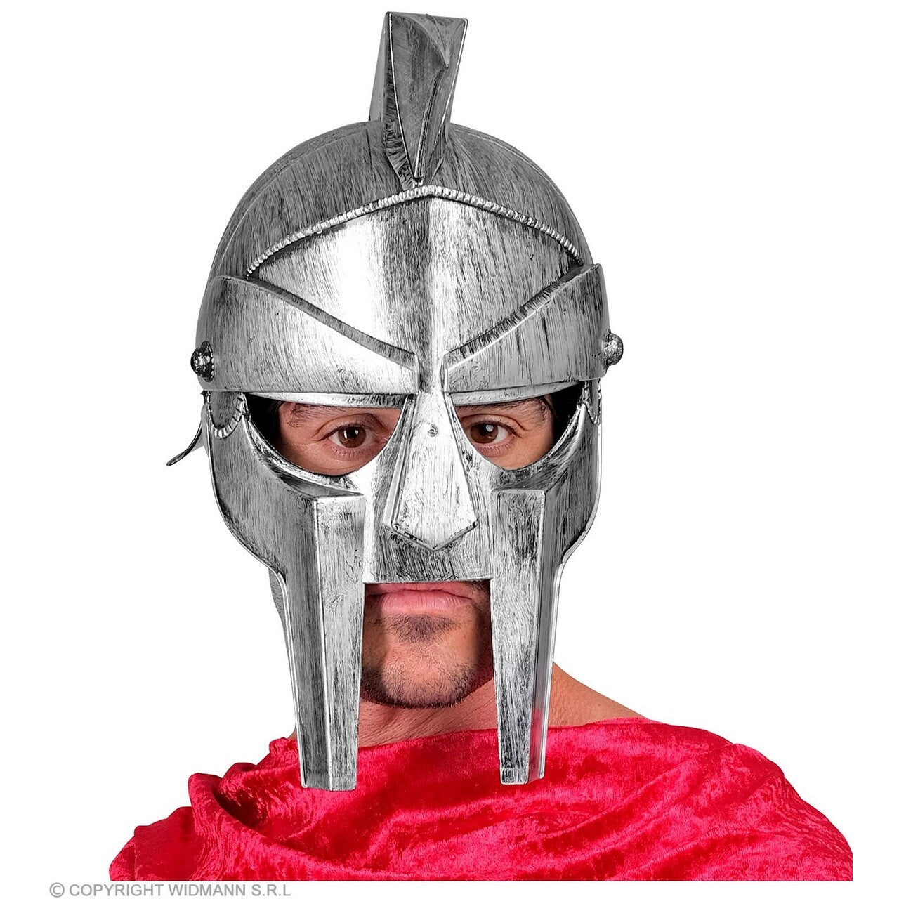 Op deze afbeelding zie je een Accessoires, van het merk Widmann. Gladiator Helm Maximus
