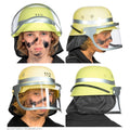 Gelber Feuerwehrhelm 112 für Kinder