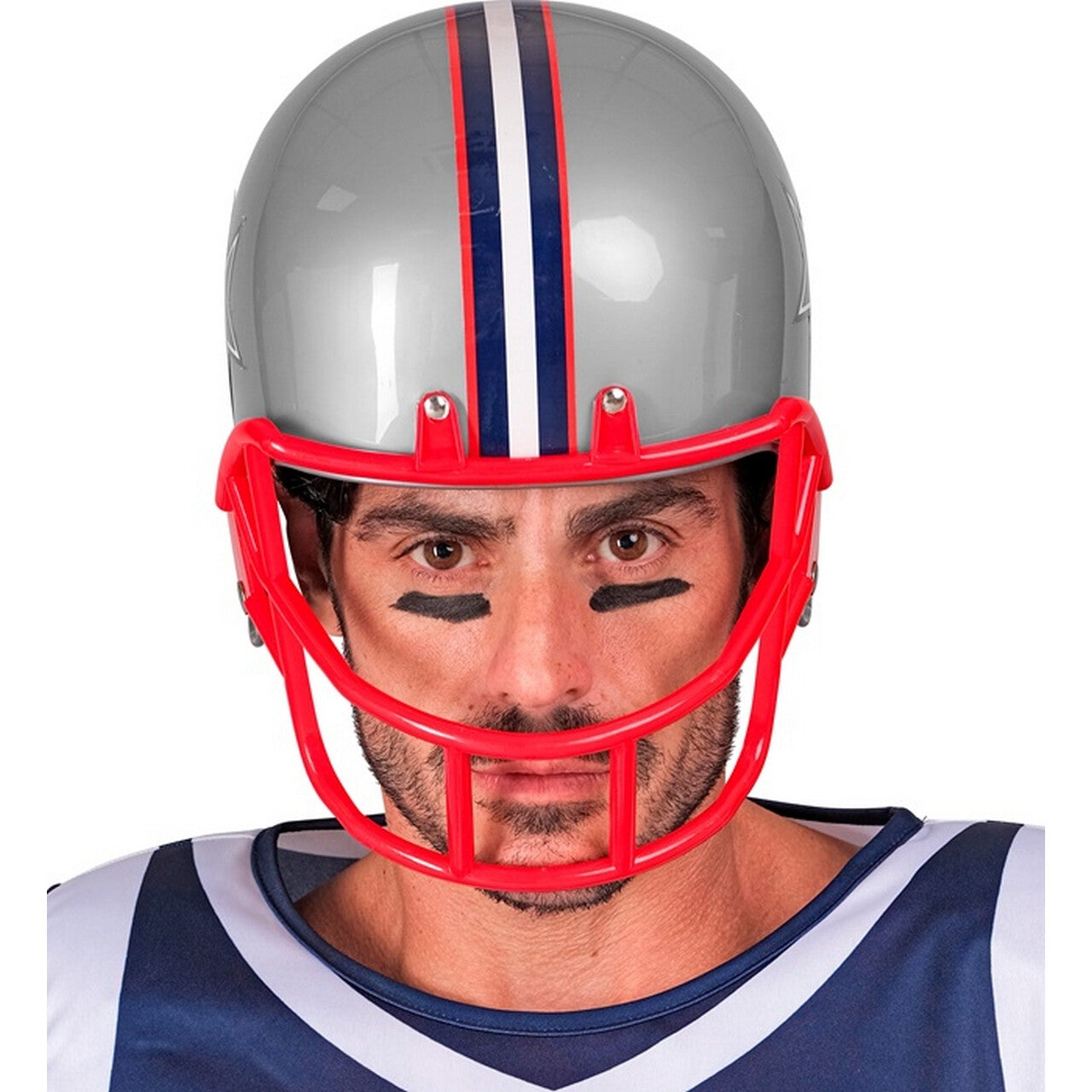 Op deze afbeelding zie je een Accessoires, van het merk Widmann. Star Team Helm American Football