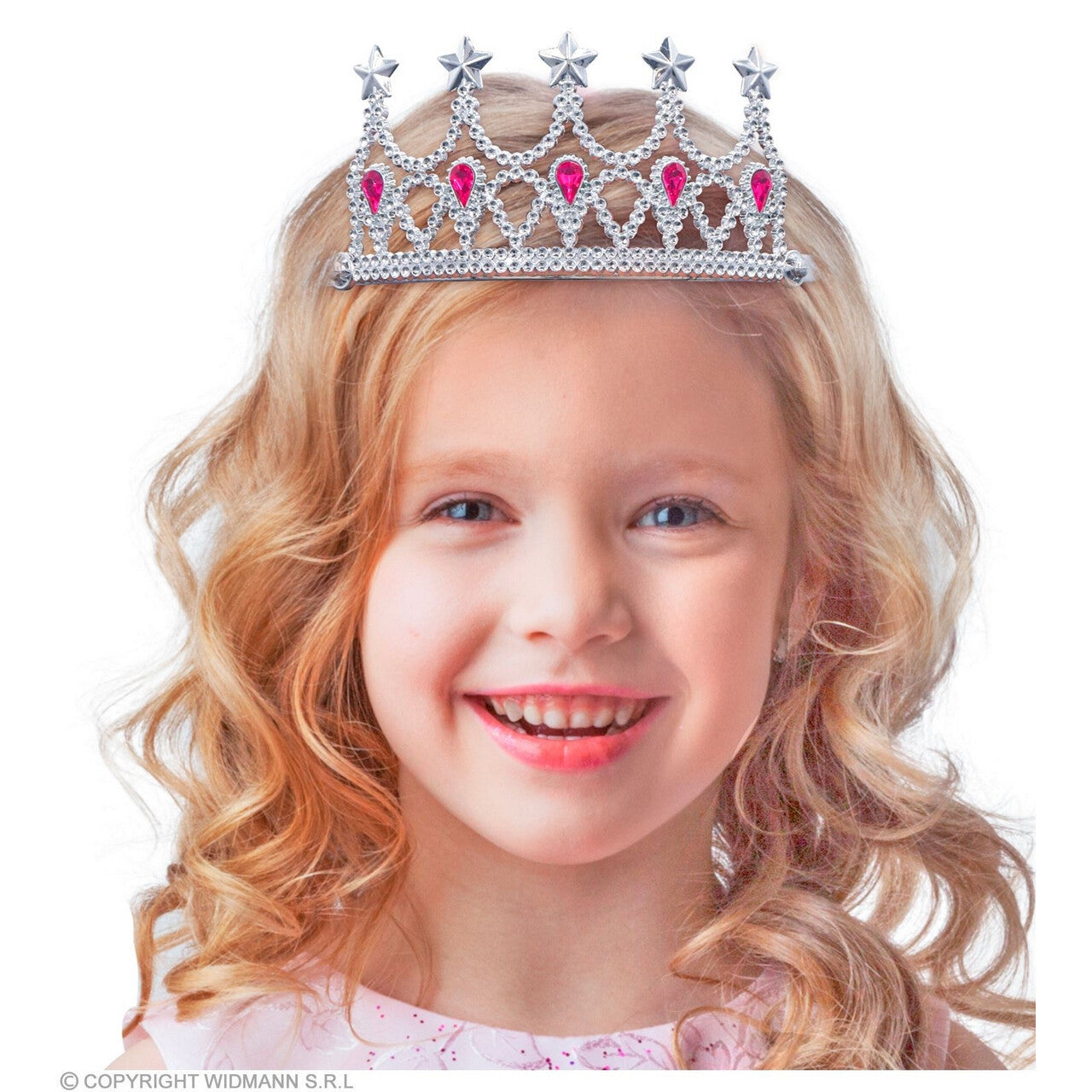 Op deze afbeelding zie je een Accessoires, van het merk Widmann. Prinses Van De Sterren Tiara