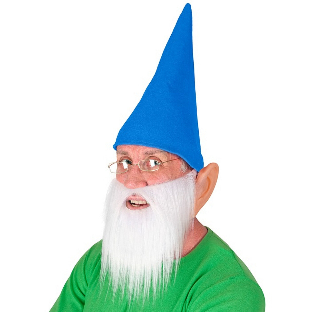 Op deze afbeelding zie je een Accessoires, van het merk Widmann. Kabouter Set Blauw Driedelig