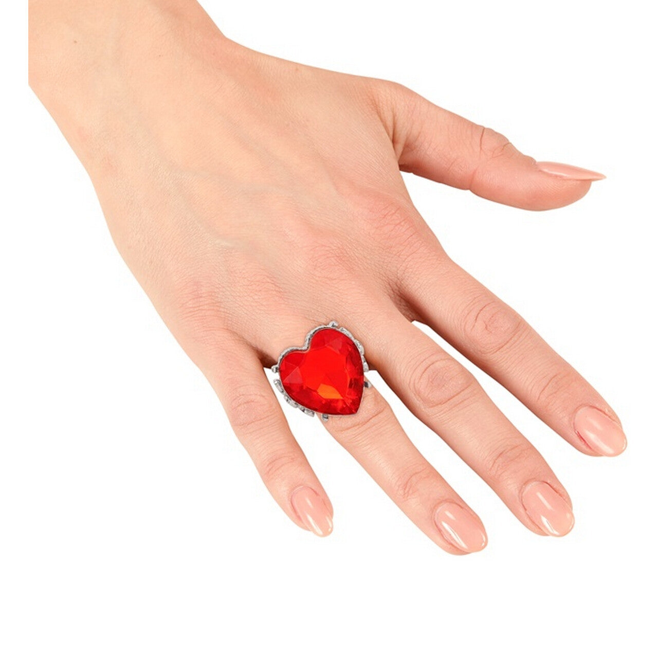 Op deze afbeelding zie je een Accessoires, van het merk Widmann. Be My Valentine Ring