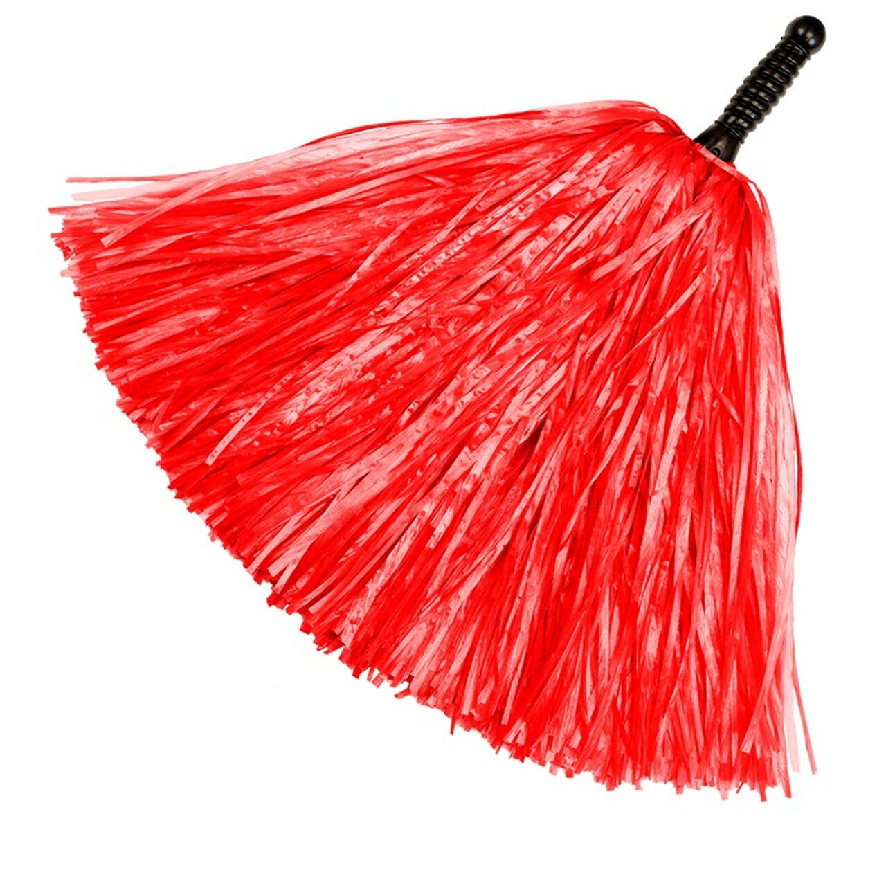 Op deze afbeelding zie je een Accessoires, van het merk Widmann. Cheerleader Pom Pom Rood 1 Stuk